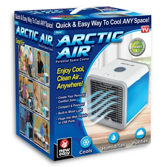 Ontel Arctic Air Ultra, enfriador de aire por evaporación, enfriador de espacio personal