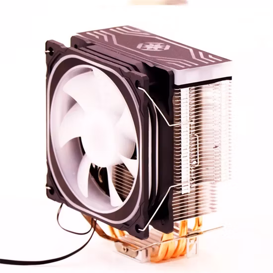 Precio de fábrica, ventilador de refrigeración de cobre y aluminio, disipador de calor, enfriador de CPU de aire RGB para computadora de escritorio