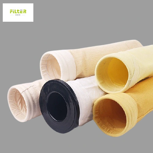 Filtro colector de polvo Poliéster PPS de aramida con membrana de PTFE Filtro de bolsa Nomex Bag House para sistemas de aire